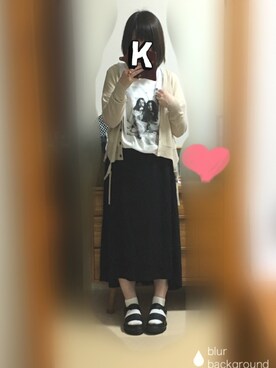 Kaya→さん（レディース・161cm）の春コーディネート