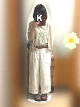 Kaya→さん（レディース・161cm）の夏コーディネート