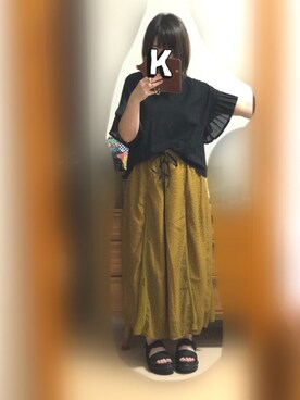 Kaya→さん(レディース・161cm)の夏コーディネート