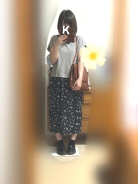 「Color（カラー）のアイテム（ワンピース）」を使った、Kaya→さん（レディース・161cm）の夏コーディネート