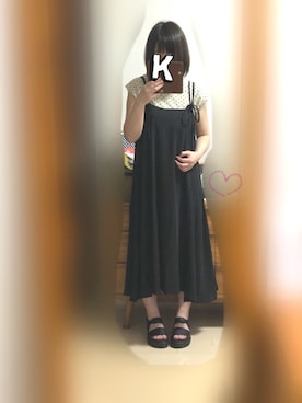 Kaya→さん（レディース・161cm）の夏コーディネート