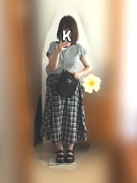 Kaya→さん（レディース・161cm）の夏コーディネート