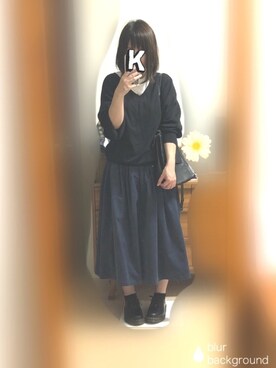 Kaya→さん（レディース・161cm）の秋コーディネート