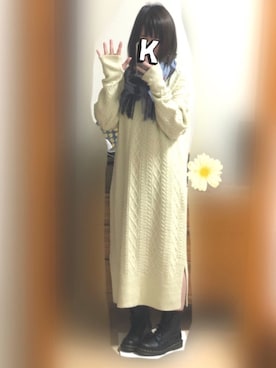 Kaya→さん（レディース・161cm）の秋コーディネート