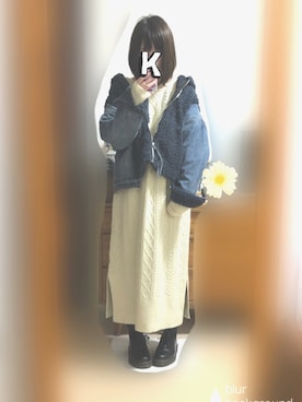 Kaya→さん（レディース・161cm）の冬コーディネート