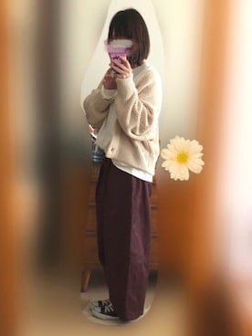 Kaya→さん(レディース・161cm)の冬コーディネート