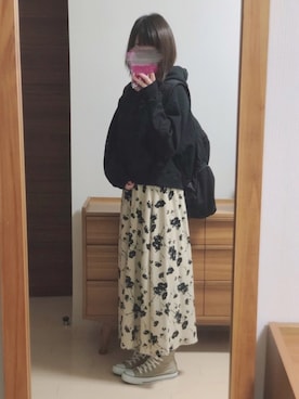 「DOOPZ（ドープス）のアイテム」を使った、Kaya→さん（レディース・161cm）の春コーディネート