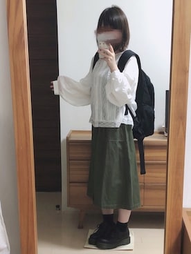 「DOOPZ（ドープス）のアイテム」を使った、Kaya→さん（レディース・161cm）の春コーディネート