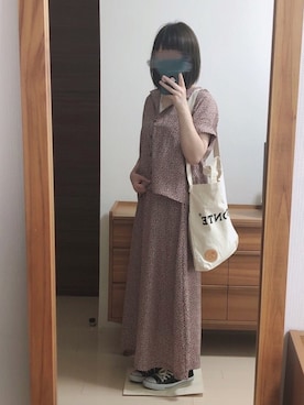 Kaya→さん（レディース・161cm）の夏コーディネート