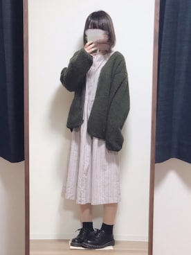 「Burnish（バーニッシュ）のアイテム」を使った、Kaya→さん（レディース・161cm）の秋コーディネート