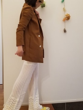 「ICB（アイシービー）のアイテム」を使った、chibi40さん（レディース・153cm）の冬コーディネート
