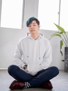 「アイテム（腕時計）」を使った、のばまんさん（メンズ・175cm）の秋コーディネート