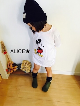 ALICE★さん（キッズ・90cm）の秋コーディネート