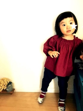 ALICE★さん(キッズ・90cm)の秋コーディネート