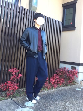 ニャッキさん（メンズ・169cm）の冬コーディネート