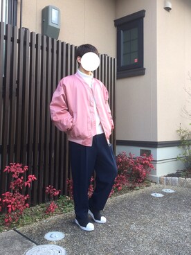 ピンクma 1 のメンズ人気ファッションコーディネート Wear