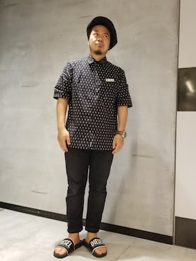 「DIESEL OSAKA」｜utさん（メンズ・160cm）の夏コーディネート