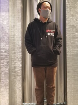 「DIESEL OSAKA」｜utさん（メンズ・160cm）の秋コーディネート