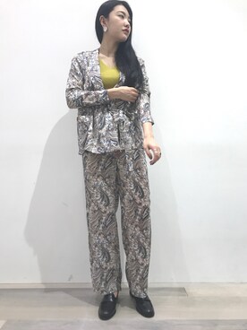 AWAI ERINAさん(レディース・166cm)の秋コーディネート