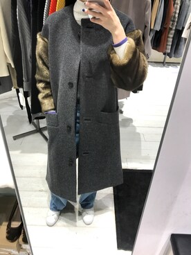 「STUDIOUS HIGH」｜AWAI ERINAさん（レディース・166cm）の秋コーディネート