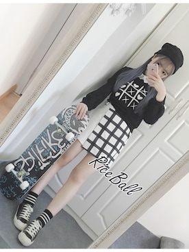 湯圆圆子さんのコーディネート