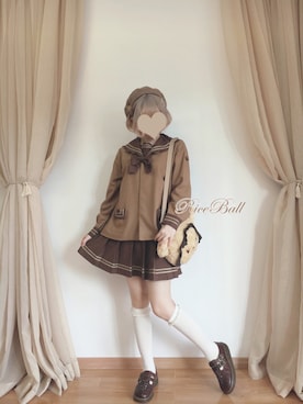 湯圆圆子さんのコーディネート