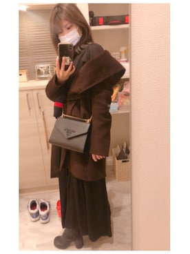 CHARU1020さん（レディース・153cm）の冬コーディネート