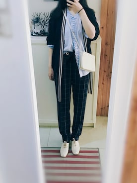「TIME（タイム）のアイテム」を使った、kyoutaku さん（レディース・162cm）の春コーディネート