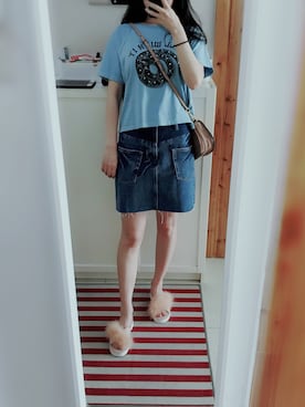 「KATIE JUDITHのアイテム」を使った、kyoutaku さん（レディース・162cm）の春コーディネート