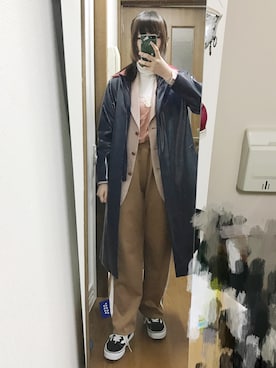 「原宿」｜「アイテム（キャミソール）」を使った、Asuka🌝さん（レディース・157cm）の春コーディネート