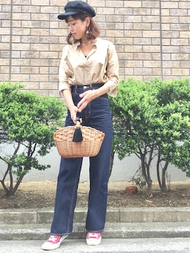 iori0319さん（レディース・161cm）の春コーディネート