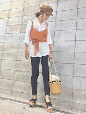 iori0319さん（レディース・161cm）の春コーディネート