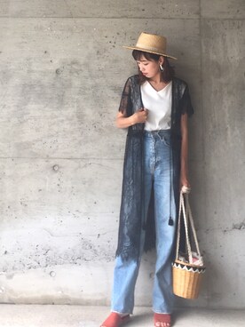 iori0319さん（レディース・161cm）の夏コーディネート