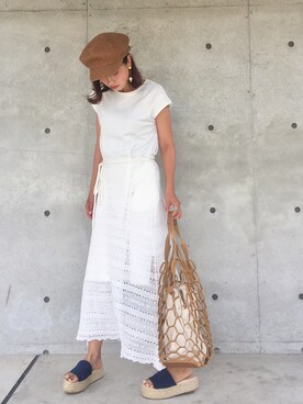 iori0319さん（レディース・161cm）の夏コーディネート