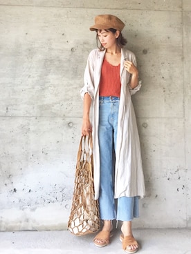 iori0319さん(レディース・161cm)の夏コーディネート