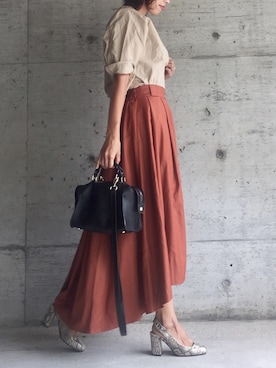 「参観日」｜iori0319さん（レディース・161cm）の秋コーディネート