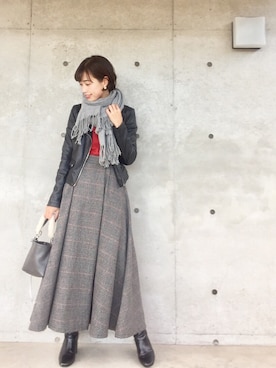 iori0319さん（レディース・161cm）の冬コーディネート