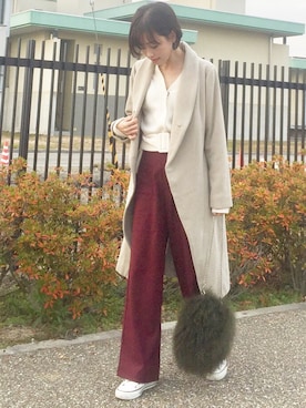 iori0319さん（レディース・161cm）の冬コーディネート