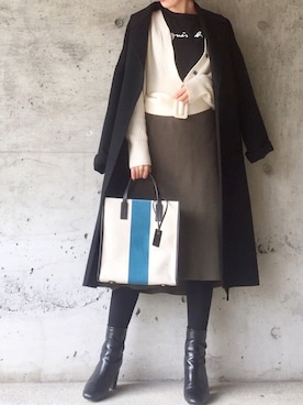 iori0319さん（レディース・161cm）の冬コーディネート