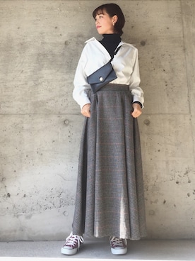 iori0319さん（レディース・161cm）の冬コーディネート