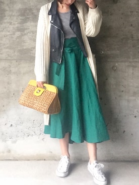 iori0319さん(レディース・161cm)の春コーディネート