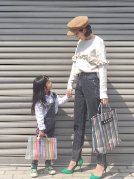 iori0319さん（レディース・161cm）の春コーディネート