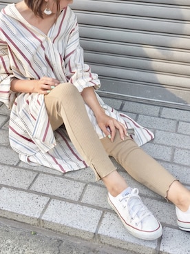 iori0319さん（レディース・161cm）の春コーディネート