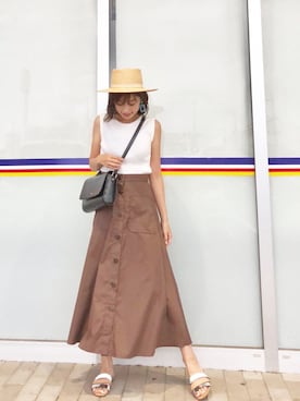 iori0319さん（レディース・161cm）の夏コーディネート