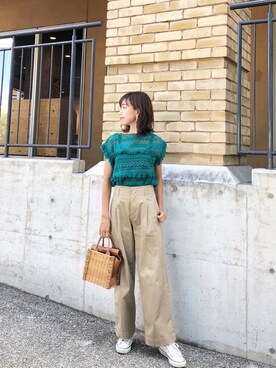 iori0319さん（レディース・161cm）の夏コーディネート