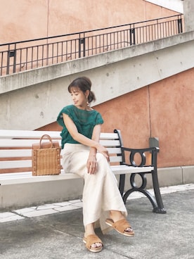 iori0319さん（レディース・161cm）の夏コーディネート