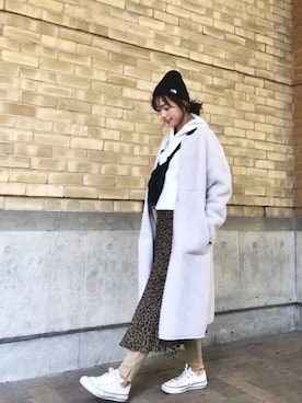 iori0319さん(レディース・161cm)の冬コーディネート