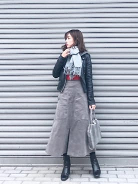 iori0319さん（レディース・161cm）の冬コーディネート