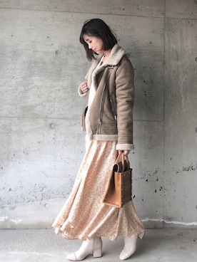 iori0319さん（レディース・161cm）の冬コーディネート