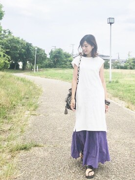 iori0319さん（レディース・161cm）の夏コーディネート